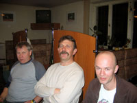 Pzujc zleva :  Jarda tec, Bruno Raszka, Martin Pisrik