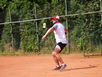 Záběry z utkání :  Petr Bukva