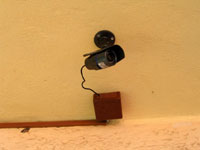 Webov kamera centrln dvorec