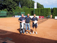 Stbrn zleva :  Libor Farga, Jaroslav Kroliczek, Lumr Twardzik