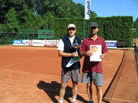 Vtzov turnaje zleva :  Ivan Zboran, Richard Konderla