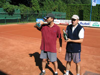 Vtzov turnaje zleva :  Richard Konderla, Ivan Zboran
