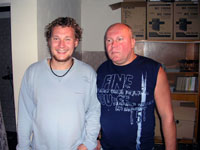 astnci turnaje zleva :  Igor Marlek, Jan Marlek