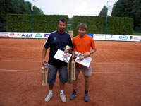 Bronzov zleva :  Milan Rusz, Petr Vitsek