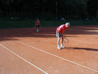 astnci turnaje zleva :  Miroslav Turo, Petr Turo