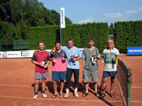 Medailist zleva :  Martin Oszelda, Vladimr Sagan, Daniel Klimek, Petr Luke, Josef Kvala
