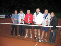 Vichni medailist zleva :  Waserburger, Petr Kelovsk, Karel Hoda, Bronislav Cienciala, Svatopluk Kufa, Tom ingel