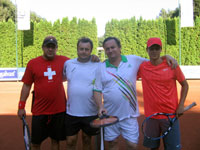 astnci finle zleva :  Petr Sikora, Bogdan Chromik, Ren Farga, Roman Rusz