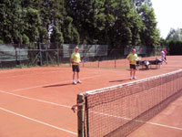 Sport Centrum Tinec zleva :  Milo Jadamus, Vclav Supk
