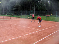 astnci turnaje zleva :  Zdenk Otta, Tam Bajger