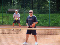 astnci turnaje zleva :  Petr Sikora, Petr Ochman