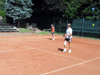 astnci turnaje zleva :  Marcel Rulka, Jan Jadamus