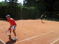 astnci turnaje zleva :  Daniel Klimek, Ji Wawrzyczek