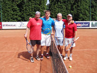 Semifinalist zleva :  Ren Halapatsch, Matj Huka, Rudolf Bilko, Petr Zajonc