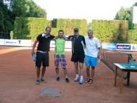 Semifinalist zleva :  Bogdan Wilk, Daniel Klimek, Milo Jadamus, Jan Jadamus