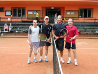 Semifinalist zleva :  Martin Oszelda, Milo Jadamus, Bogdan Wilk, Filip Grim