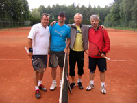 Semifinalist zleva :  Bogdan Chromik, Roman Ganczarczyk, Daniel Fojcik, Petr Luke