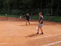 Účastníci turnaje zleva :  Stanislav Hrubý, Martin Krupa