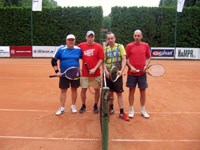 Semifinalist zleva :  Zbyek Bajusz, Ren Halapatsch, Piotr Pozdzal, Janusz Guzdek