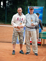 1.msto star tyhra zleva :  Michal Polch, Radoslav Halk