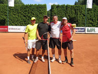 Semifinalist zleva :  Daniel Klimek, Bogdan Wilk, Jaroslav Stolak, Petr Geryk