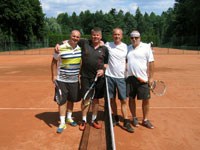 Semifinalist zleva :  Ale Kura, Jaroslav Zowada, Daniel Fojcik, Milan Messerschmidt