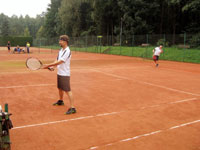 Účastníci turnaje zleva :  Richard Konderla, Libor Fargač