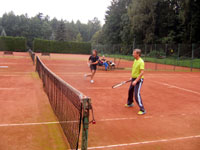 Účastníci turnaje zleva :  Miroslav Sikora, Robert Drobisz