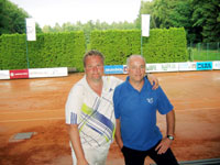 Organiztoi turnaje zleva :  Ren Farga, Ale Dobesch