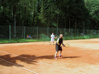 Tennis Club Tinec zleva :  Ren Farga, Vladimr Sagan