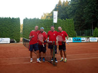 Finalist zleva :  Martin Hlavica, Tom Skoupil, Ivo Twardzik, Robert Barci