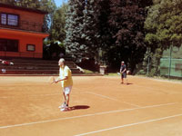 astnci turnaje zleva :  Miroslav Zoubek, Ivo ern