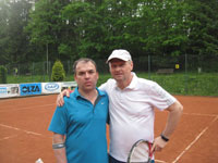 astnci turnaje zleva :  Martin Oszelda, Vladimr Gajdzica
