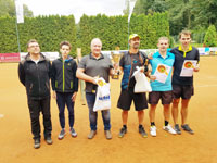Medailist zleva :  Tom Bajger, Bogdan Bajger, Libor Farga, Richard Konderla, Jerzy Cieciaa, Luk Kout