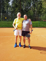 Účastníci turnaje zleva :  Miroslav Zoubek, Richard Kotala