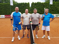Semifinalist zleva :  Martin Holubk, Ren Halapatsch, Vladimr Kylin, Pavel Nierostek