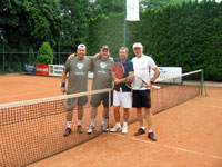 astnci turnaje zleva :  Bogdan Chromik, Patrik Cieslar, Pavel Nierostek, Tom Motyka