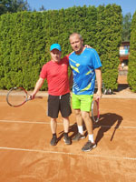 astnci turnaje zleva :  Tom Suszka, Michal Pitucha