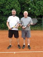Účastníci turnaje zleva :  Jaroslav Raszka, Jaroslav Kocyan