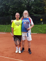 Účastníci turnaje zleva :  Jiří Figura, Miroslav Zoubek