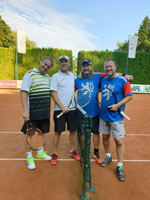Finalisté zleva :  René Fargač, Tomáš Motyka, Patrik Cieslar, Petr Zoubek