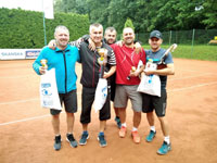 Medailisté zleva :  Bogdan Lisztwan, Jan Sagan, Tomáš Motyka, Daniel Klimek