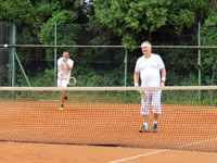 Účastníci turnaje zleva :  Boris Krchňák, René Fargač