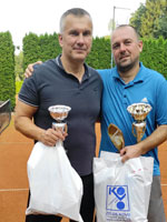 Finalisté dvouhry zleva :  Jan Sagan, Tomáš Motyka