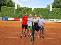Semifinalist zleva :  David Zoubek, Luk Jaek, Ren Farga, Milan Rusz