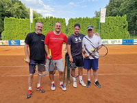 Semifinalist zleva :  Jaroslav Bulawa, Tom Motyka, Rostislav Marosz, Jaroslav Kocyn