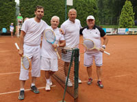astnci turnaje zleva :  Martin Gajdzica, Rudolf Bilko, Michal Pitucha, Zbygniev Bajusz