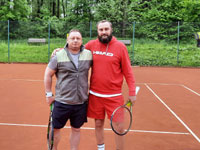 astnci turnaje zleva :  Miroslav Czepczor, Haratyk