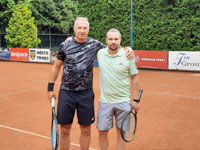 astnci turnaje zleva :  Daniel Kar, Marek Niedoba