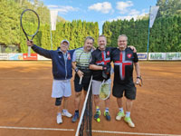 Semifinalist zleva :  Pavel Nierostek, Bogdan Chromik, Petr Zoubek, Ren Farga